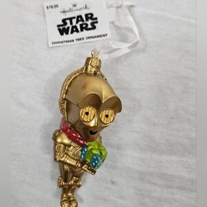 NWT Hallmark Star Wars C-3PO Christmas‎ Ornament P12